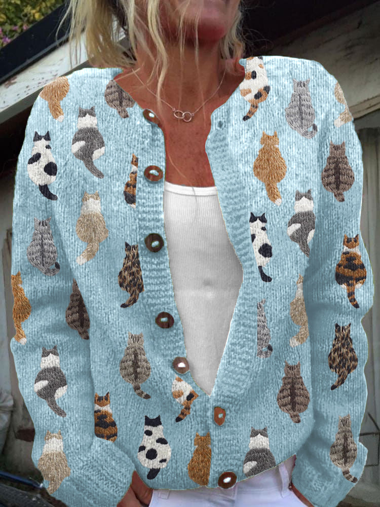 The Camille Cat Knit