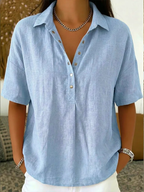 The Elara Relaxed Blouse™