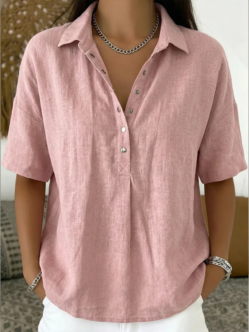 The Elara Relaxed Blouse™