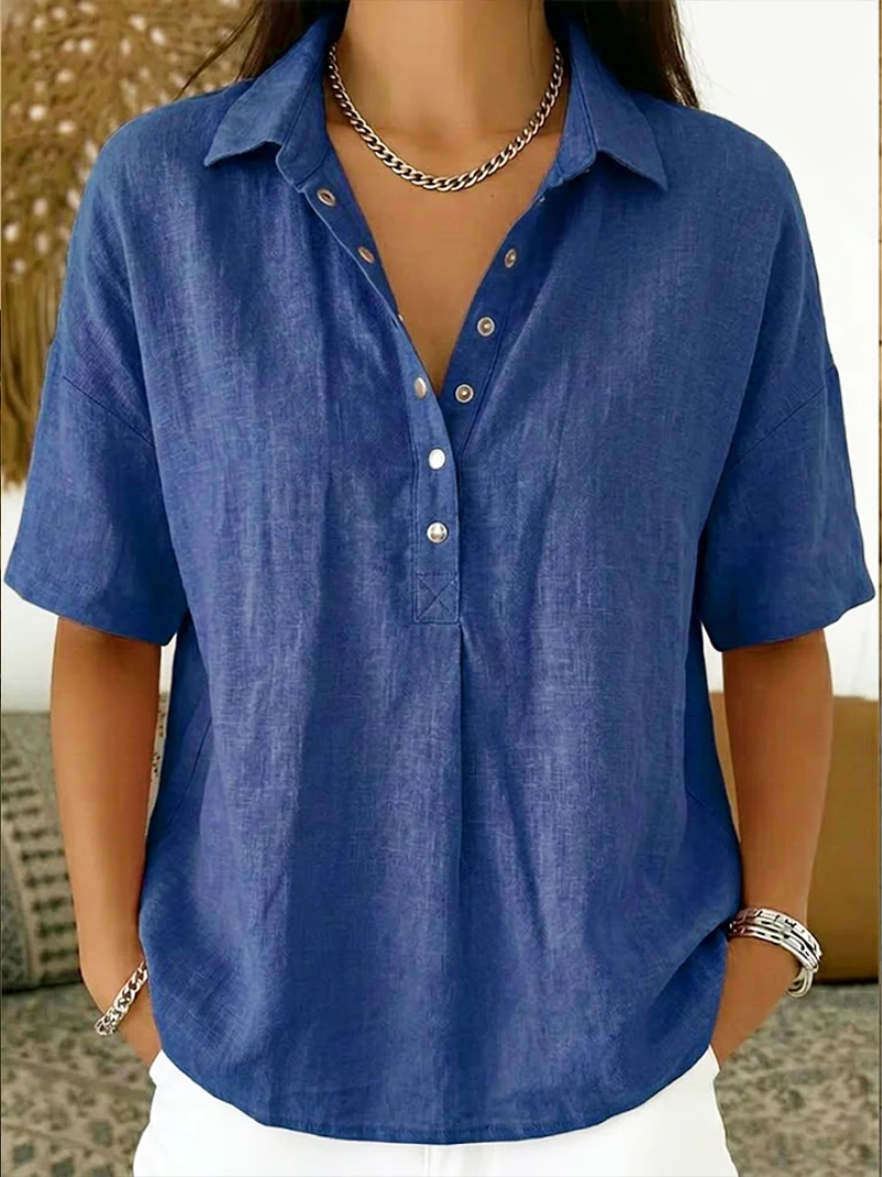 The Elara Relaxed Blouse™