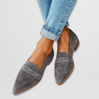 Elara Soft Suede Loafer