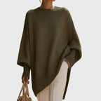 Oversize-Poncho-Pullover