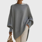 Oversize-Poncho-Pullover