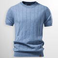 The Elio Ribbed Knit Tee™