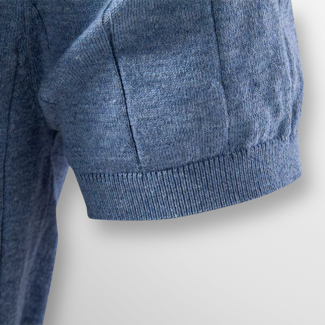 The Elio Ribbed Knit Tee™