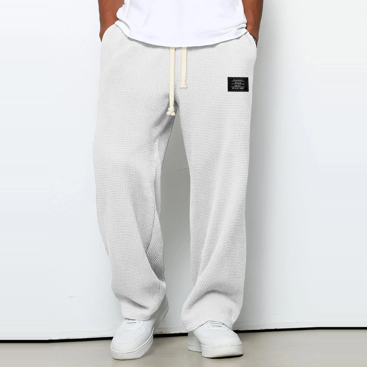 Bastien | Lightweight Waffle Pants