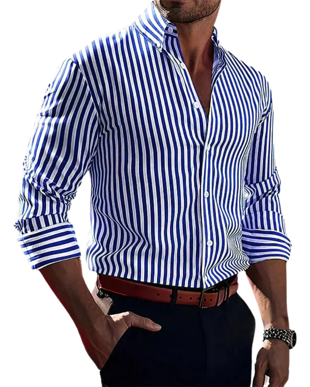 Elegant Striped Shirt™