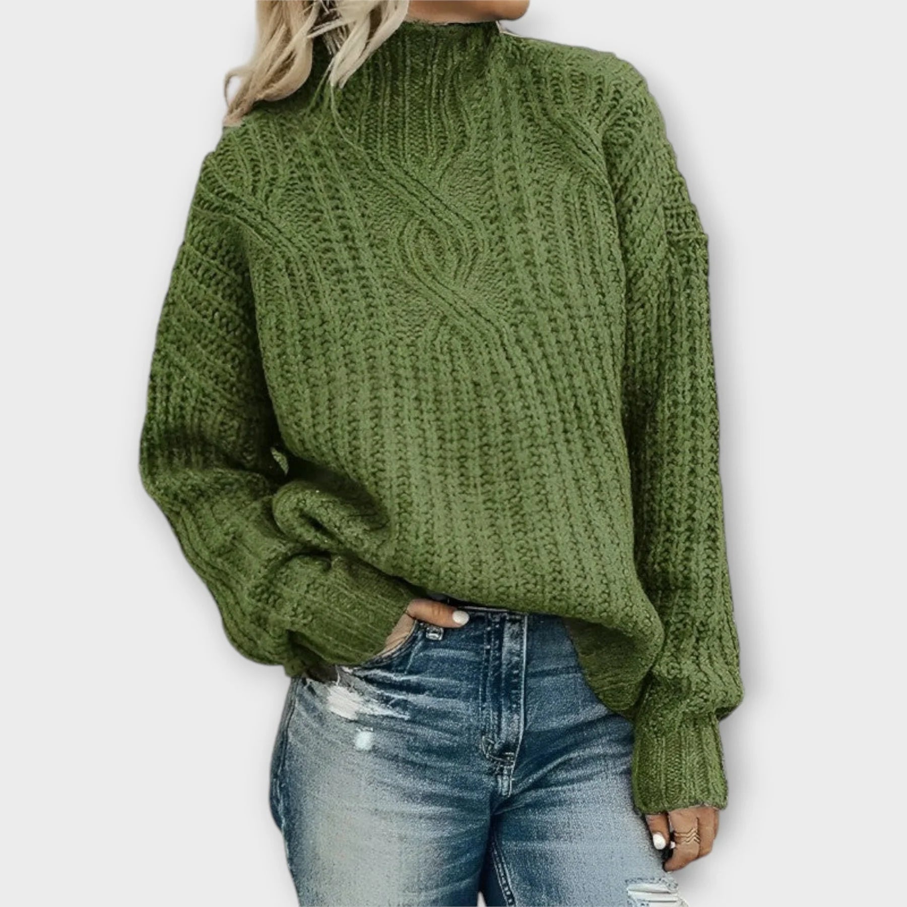 Cozy knit sweater
