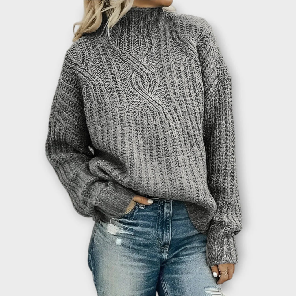 Cozy knit sweater