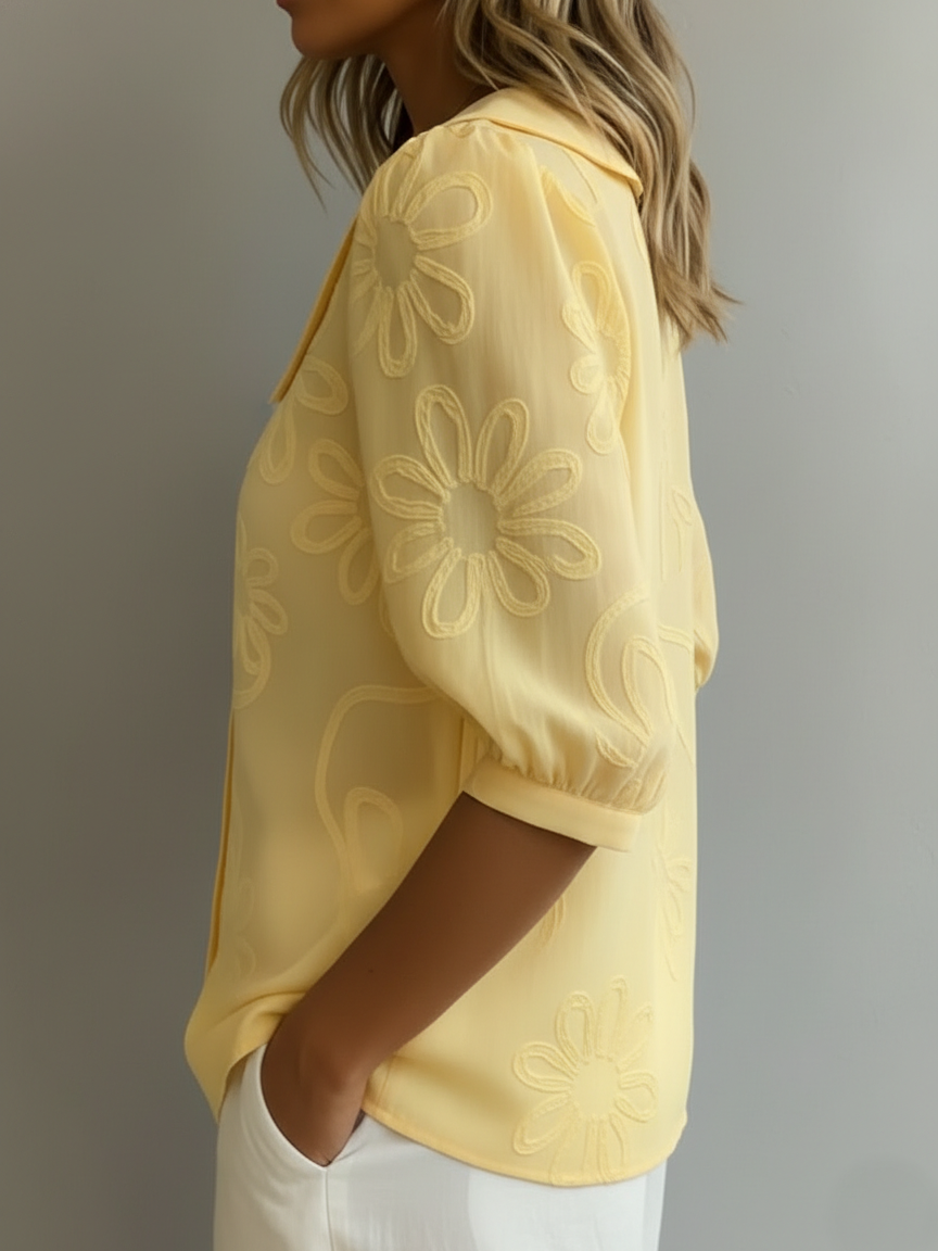 Elise Floral Blouse