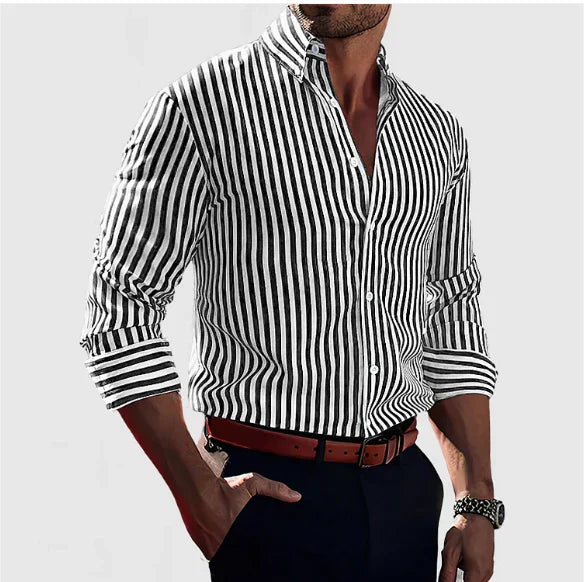 Elegant Striped Shirt™