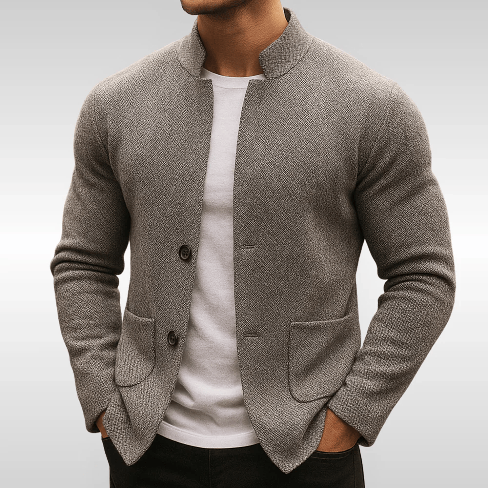 Arden Knit Button Jacket