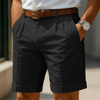 The Laurent Pleated Shorts™