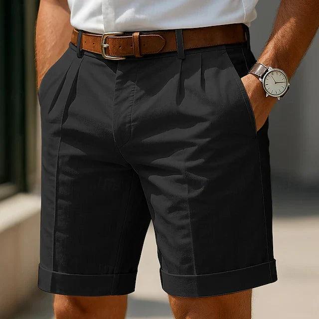 The Laurent Pleated Shorts™