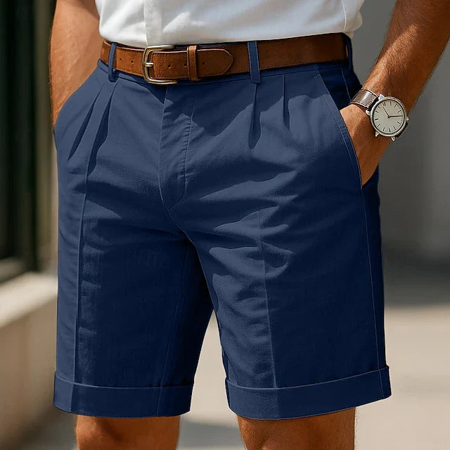 The Laurent Pleated Shorts™